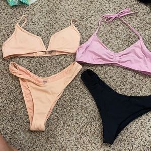 Two bikini sets